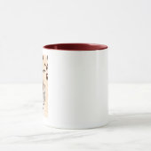 Frohen internationalen Tag des Kaffees Tasse (Zentrum)
