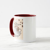Frohen internationalen Tag des Kaffees Tasse (Vorderseite Links)