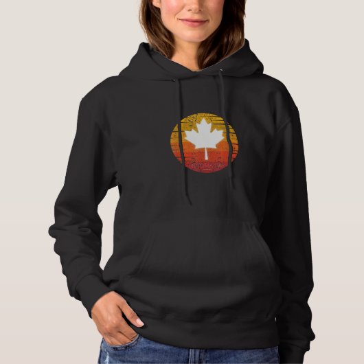 Frohen Kanada-Tag 7 Hoodie (Vorderseite)