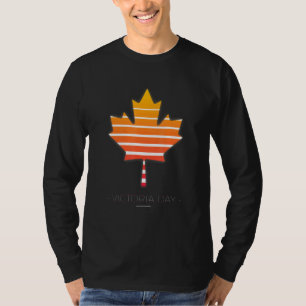 Frohen Kanada-Tag Victoria-Tag T-Shirt