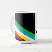 Frohen Monat des Stolzes Behinderung Kaffeetasse (Vorderseite Links)