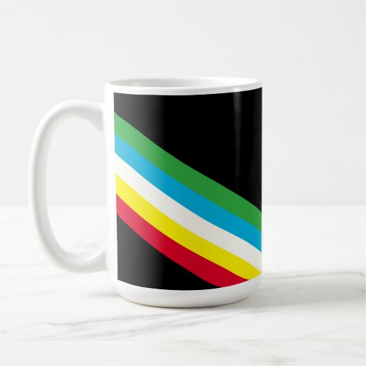 Frohen Monat des Stolzes Behinderung Kaffeetasse (Links)