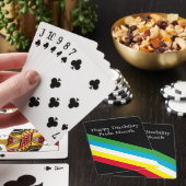 Frohen Monat des Stolzes Behinderung Spielkarten (In Situ)