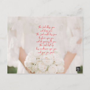 Frohen Muttertag (4. Mose 6:24-26) Postkarte