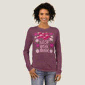 Frohen Muttertag! Blumen Dekoration Tri-Blend Shirt (Volle Vorderseite)