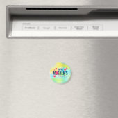 Frohen Muttertag Blumen-Design Magnet (In Situ (Geschirrspüler))