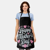 Frohen Muttertag Cute Floral Mama Oma Schürze (Getragen)