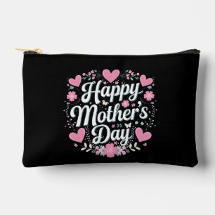 Frohen Muttertag Cute Floral Mama Oma Zubehörtasche