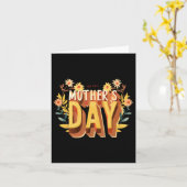 Frohen Muttertag Design Karte (Gelbe Blume)