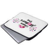 Frohen Muttertag einzigartiges modernes Design für Laptopschutzhülle (Vorne Knopf)