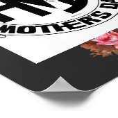 Frohen Muttertag Florales Poster (Ecke)
