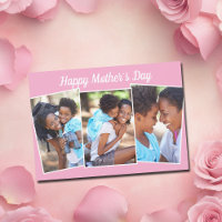 Frohen Muttertag Fotocollage Cute Pink