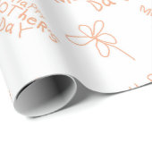 Frohen Muttertag Geschenkpapier (Rolleneckpunkt)