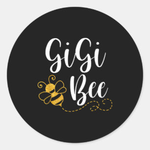 Frohen Muttertag gigi bee Familie passend süß Runder Aufkleber