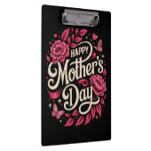 Frohen Muttertag Hübsche Florale Mutter Klemmbrett (Rechts)