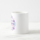 Frohen Muttertag im Retro-Stil Liebste Mama Kaffeetasse (Mittel)