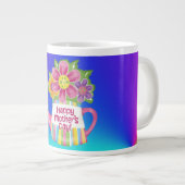 Frohen Muttertag Jumbo-Tasse (Vorderseite Rechts)
