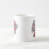 Frohen Muttertag Kaffeetasse (Mittel)