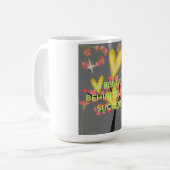FROHEN MUTTERTAG  KAFFEETASSE (Vorderseite Links)