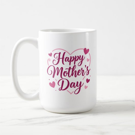 Frohen Muttertag Kaffeetasse (Links)