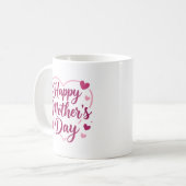 Frohen Muttertag Kaffeetasse (Vorderseite Links)