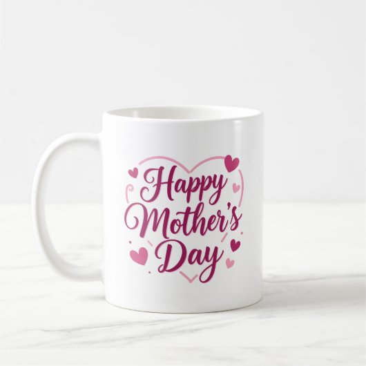 Frohen Muttertag Kaffeetasse (Links)