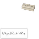 Frohen Muttertag Kursive Schrift Textvorlage Gummistempel (Stempel)