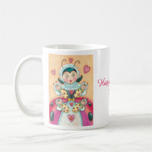 Frohen Muttertag LADYBUG BABYS TASSE