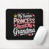 Frohen Muttertag Lieblingsprinzessin ruft Oma an Mousepad (Mit Mouse)