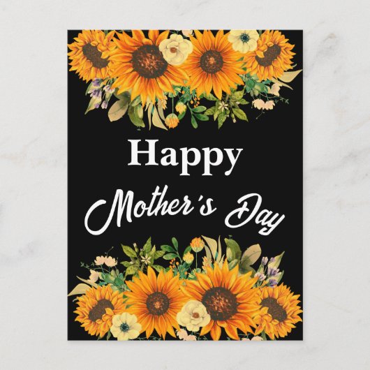 FROHEN MUTTERTAG MAMA GESCHENK POSTKARTE (Vorderseite)