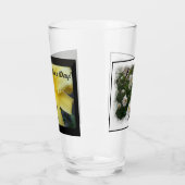 Frohen Muttertag mit Liebe Glas Tasse (Links)