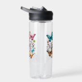 Frohen Muttertag mit Schmetterlingen Clipart Trinkflasche (Rechts)