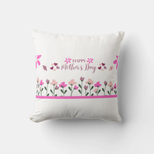 Frohen Muttertag Multicolor-Design Kissen