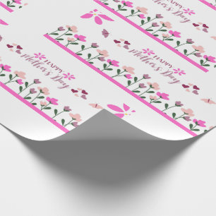 Frohen Muttertag Multifarben-Design Geschenkpapier