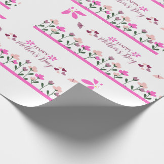 Frohen Muttertag Multifarben-Design Geschenkpapier