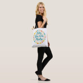 Frohen Muttertag Muttertags-Kalligrafie | Tasche (Am Model)