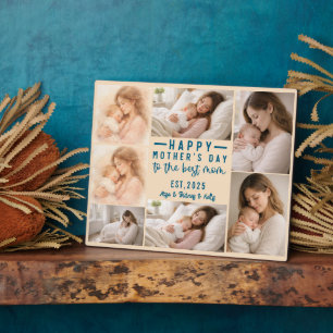 Frohen Muttertag Personalisiertes Foto Fotoplatte