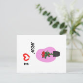 Frohen Muttertag Postkarte (Stehend Vorderseite)