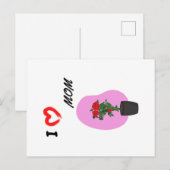 Frohen Muttertag Postkarte (Vorne/Hinten)