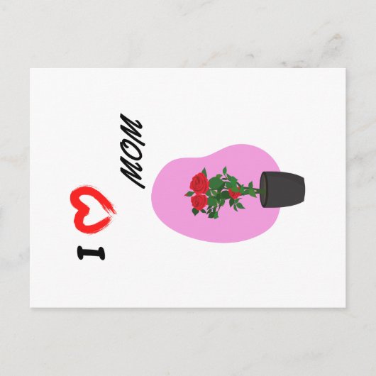 Frohen Muttertag Postkarte (Vorderseite)