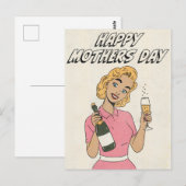 Frohen Muttertag Postkarte (Vorne/Hinten)