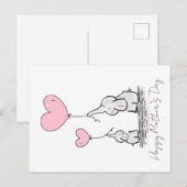 Frohen Muttertag Postkarte (Vorne/Hinten)