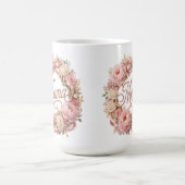 Frohen Muttertag Rosen-Luxus-Kaffeebecher Kaffeetasse (Mittel)