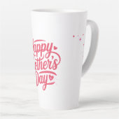 Frohen Muttertag schöne Gestaltung Milchtasse (Rechte Ecke)