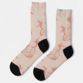 Frohen Muttertag Socken (Linkes Detail)
