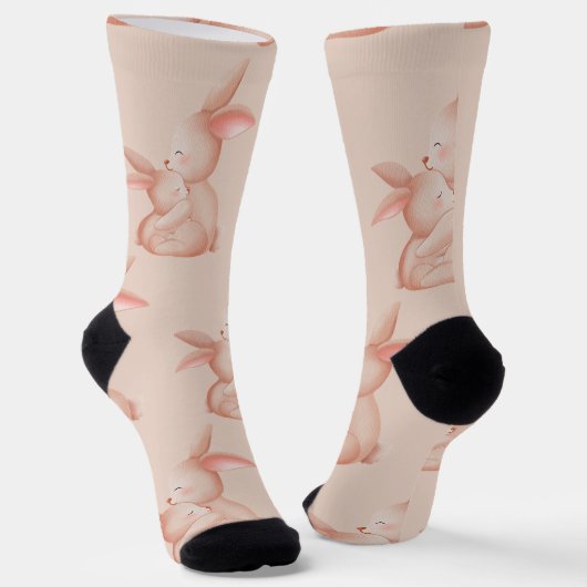 Frohen Muttertag Socken (Gewinkelt)