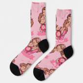 Frohen Muttertag Socken (Linkes Detail)