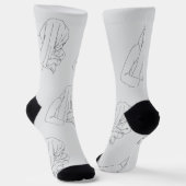 Frohen Muttertag Socken (Gewinkelt)