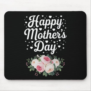 Frohen Muttertag Süße Florale Mama Oma Ehefrau Mousepad