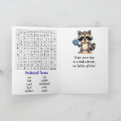 Frohen National Pickleball Tag | 8. August Karte (Innenseite)